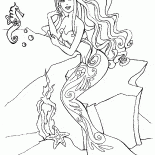 حوريات البحر الغناء