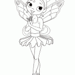 راقصة باليه فتاة