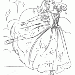 باربي والرقص في القاعة