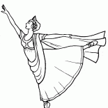راقصة باليه من القرن 19
