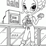 المبيعات في متجر