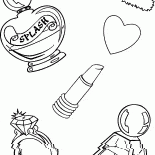 مستحضرات التجميل للفتاة