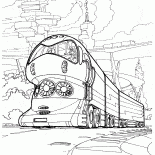 القطار التكنولوجيا الفائقة