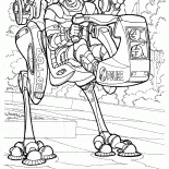 معدات مشي الشرطة