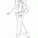 باربي تتمشى