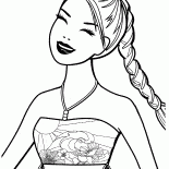 باربي بجديلة جميلة