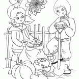 الخضروات الحصاد