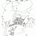 الطيور تطير جنوبا