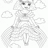 قوس قزح الجنية