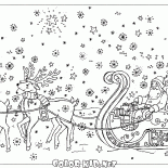 سانتا كلوز في مزلقة