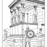 معبد في أثينا