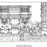 قوس النصر والكولوسيوم