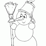 ثلج والطيور