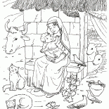 يسوع ومريم العذراء