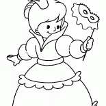 السنة الجديدة زي الأميرة