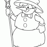 زي ثلج للطفل