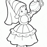 زي من الجنيات الصغيرات