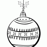 عيد الميلاد الكرة شجرة