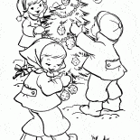 شجرة عيد الميلاد اللباس