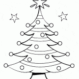 يتوهم شجرة عيد الميلاد في الشارع