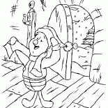 خنزير صغير يدفع زيارة