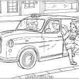 سيارة أجرة بريطانية